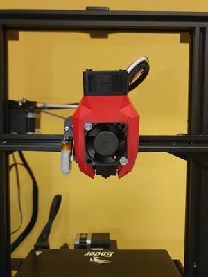Low poly cooler Ender 3 v2 (updated)