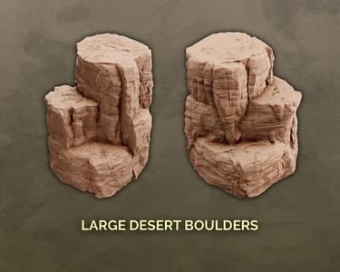 Large Boulder + Rope Bridge