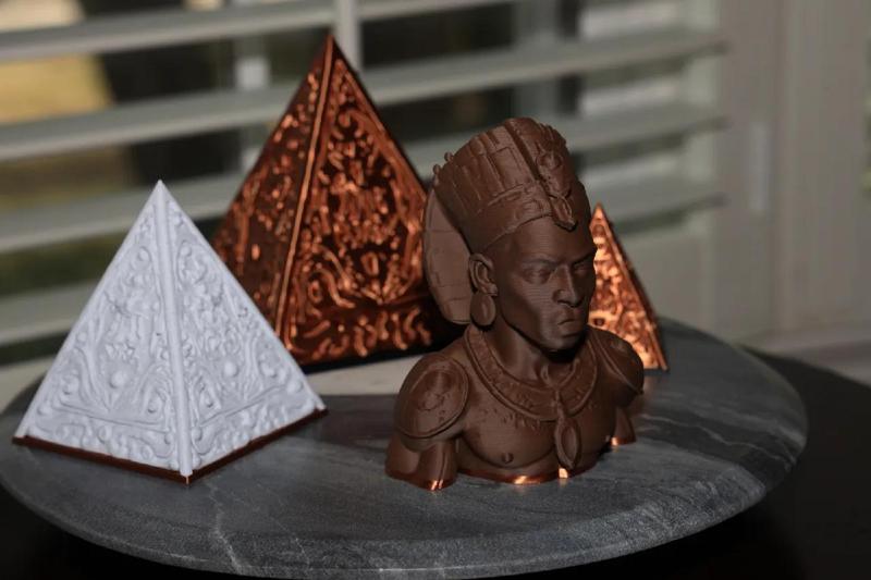 ReImagined Art: Carved Man Bust   