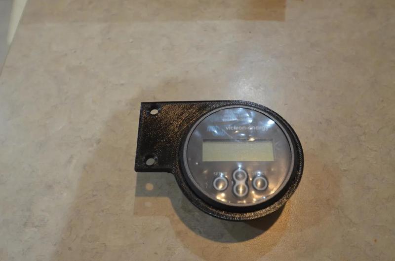 battery monitor mount for 19 inch rack   