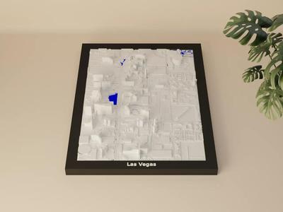 Las Vegas - 3D Miniature   
