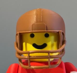 NFL Brick Man - Helmet