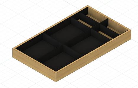 Grossenschubladen Einteilung IKEA ALEX   