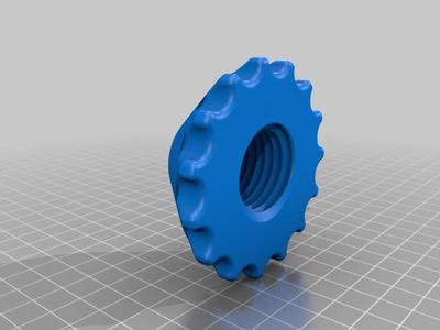 Printable screw+new clamps for Filament Spool Holder 3139782