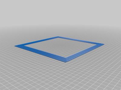Bed Leveling Pattern 8" and 10"