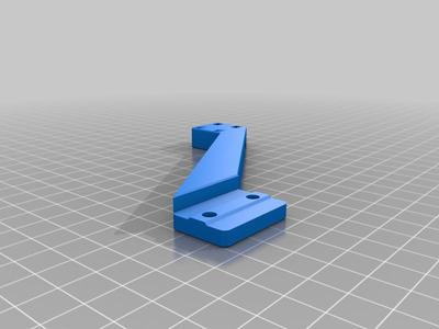 Ender 5+ Bed Cable Support (remix)