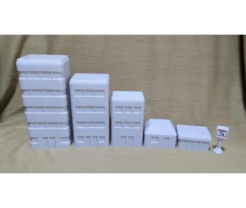 Stackable Buildings Toy Set   