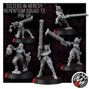 SISTERS IN HERESY REPENTIUM SQUAD T2 (PIN-UP)
