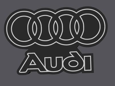 Caremblem Audi Led Lightbox