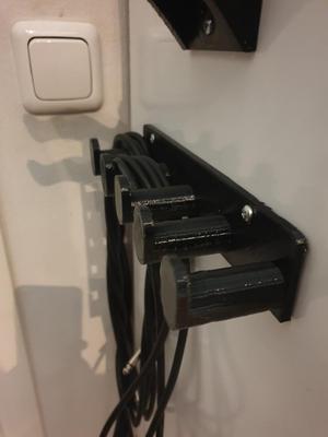 wallmount cable organizer