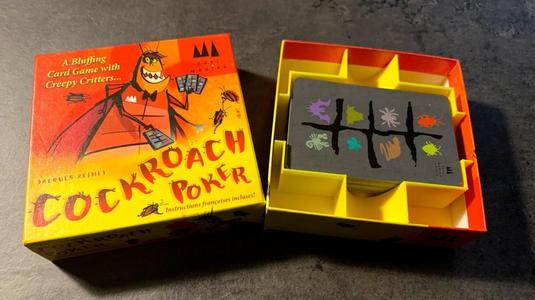Cockroach Poker Card Game Insert