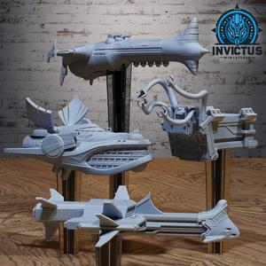 Star Ship Set (Tactical) / Star Battle Vehicle / Alien Trooper Army / Cosmic Wars / Space Machine / Sci-Fi Encounter