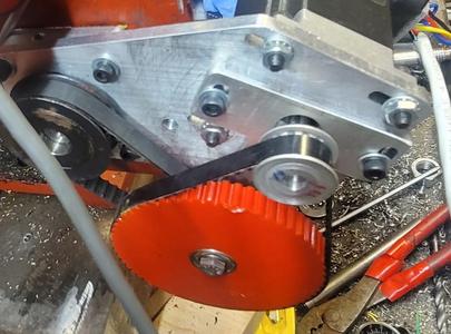 3:1 intermediate reduction pulley