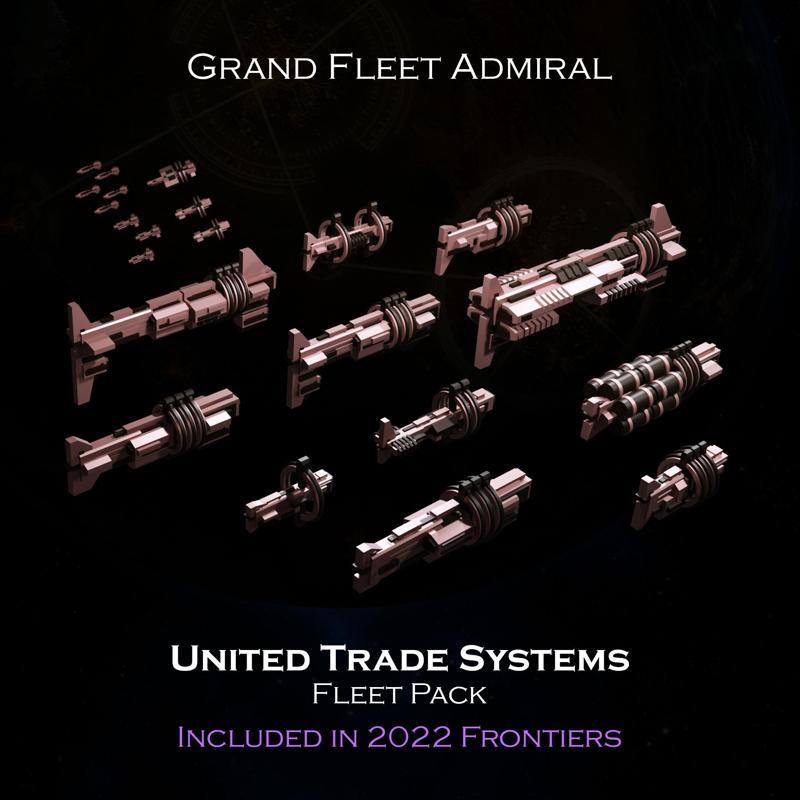 SCI-FI Ships Fleet Pack Frontiers - United Trade Systems - Presupported