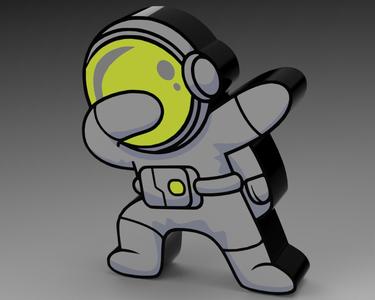 Astronaut led lamp