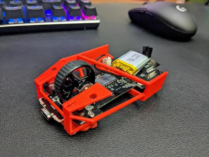 Li'l Magnum! Fingertip Mouse Shell for UHURU WM-09 (26 grams)   