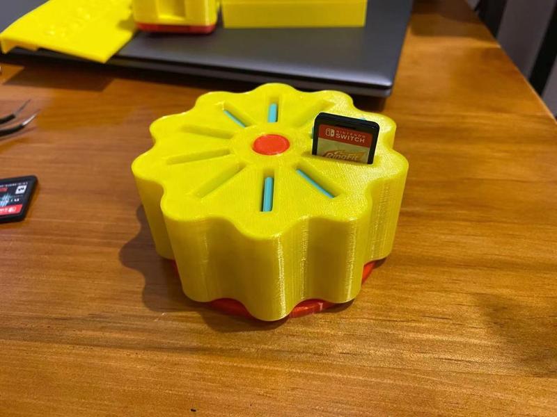 Rotating Nintendo Switch Game Holder