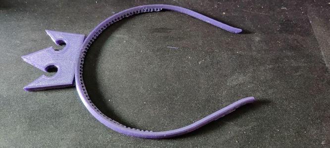 Crown hair band