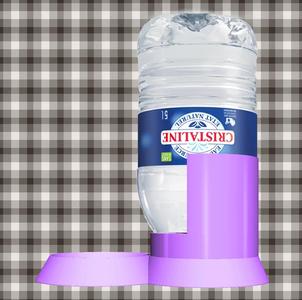 Abreuvoir pour chien, Drinking trough for dogs   