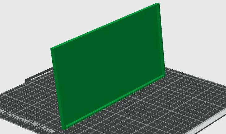 Plateau rectangulaire 205×105 mm – rebords fins   