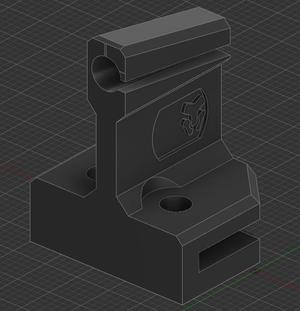 Helping hand filament guide for extruder