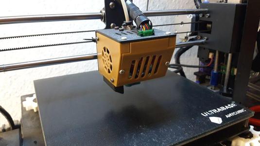 Anycubic i3Mega Hot End Mod, Closed Design