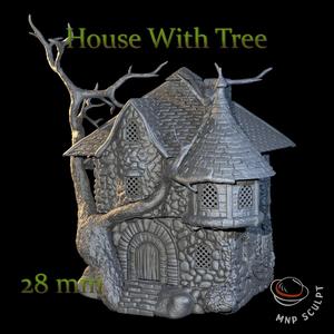 House With Tree