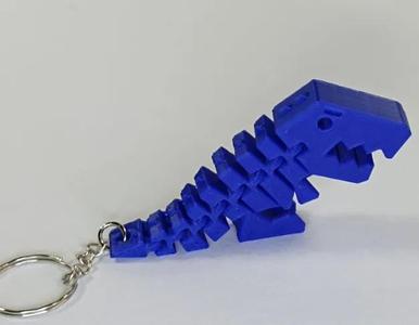 Flexi Rex Keychain   