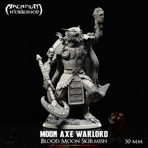 Werewolf Warlord Moon Axe (50mm)