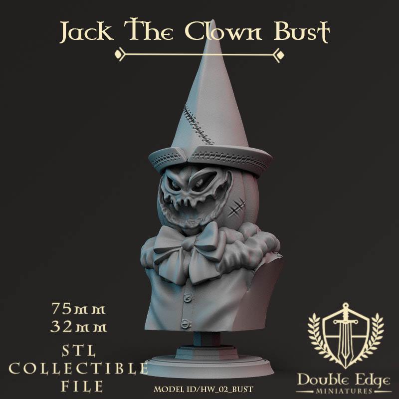Jack the Clown Bust