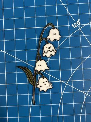 Lily of the Valley Bookmark   