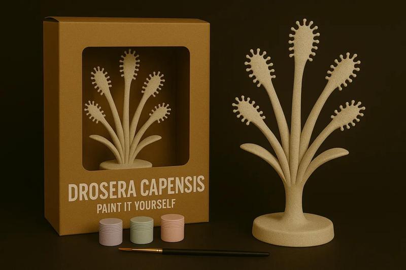 Drosera capensis – Paint-It-Yourself   