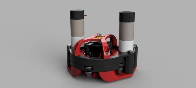 3DP Differential Swerve Module   