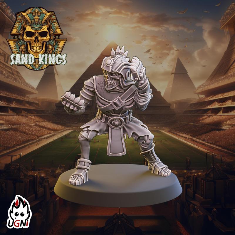 Skeleton #03 - Sand Kings - Fantasy Football - Undead