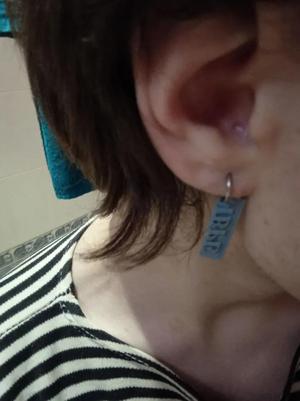 IBPE custom earring / keychain   