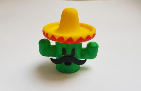 Cactus With Sombrero  (Senoir Bumbo Cactoni)