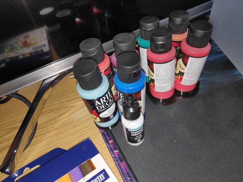 Vallejo 60ml bottle holder  (ArteDeco version)