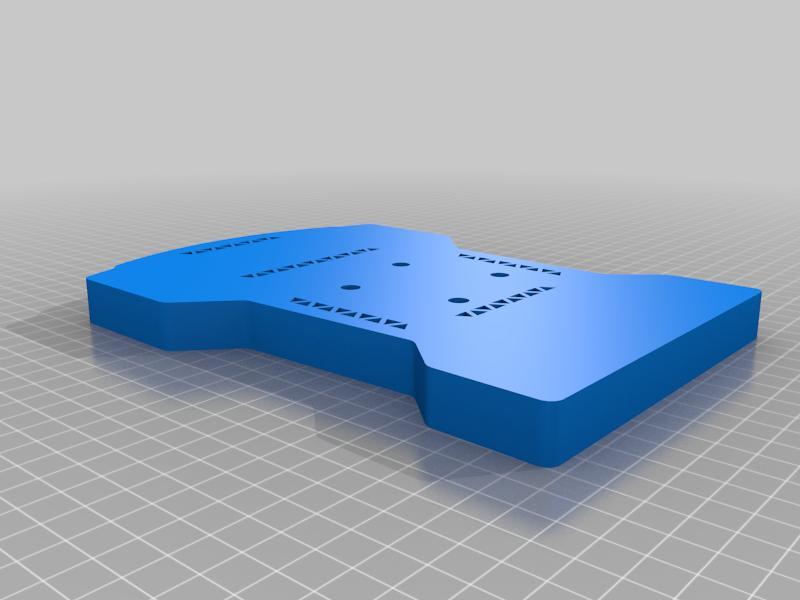 Snowboard Rising Plate designed for CLEW Binding