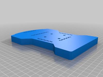 Snowboard Rising Plate designed for CLEW Binding