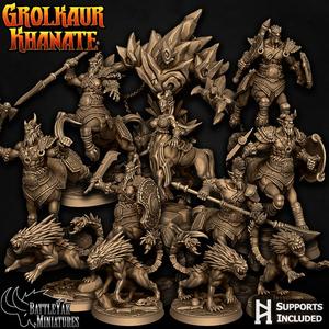 Grolkaur Khanate Character Pack