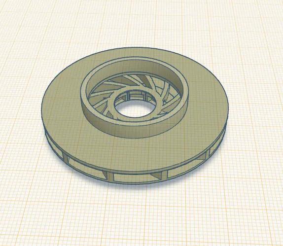 Grundfos Wasserzählerrad   