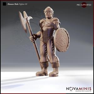 Human Male Fighter 01