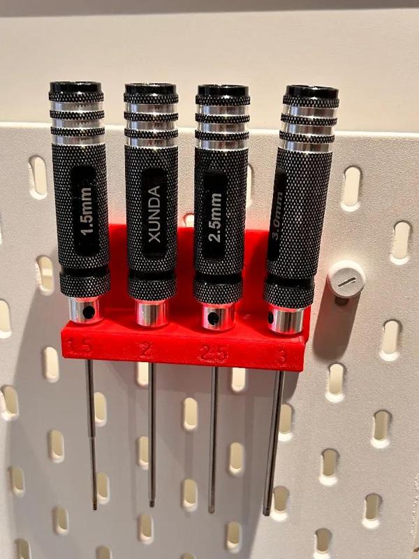 Skadis / Hex Wrench Holder / Sechskantschluesselhalter   