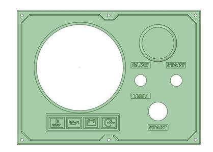 Volvo Penta Instrument Panel
