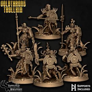 Thronesworn Trollkin Pack (female)