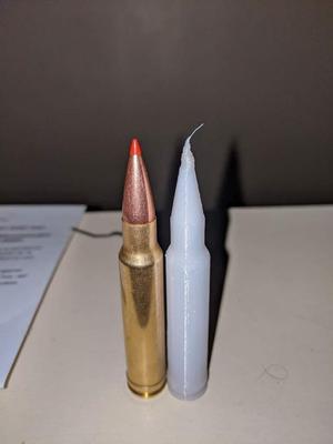 338 Winchester Magnum snap cap