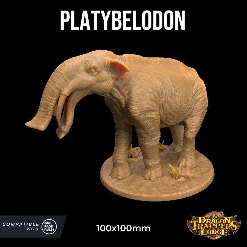 Platybelodon | Presupported | The Simiax Legions