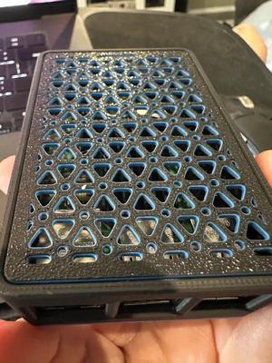 Pi5 Case Lid - IsoGrid   