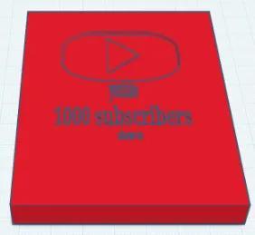 youtube 1000 subscribers trophy   