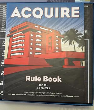 Acquire Boardgame Organizer   
